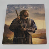 A colorful puzzle titled "Light of Hope" featuring the phrase "Come Follow Me" in an engaging design.