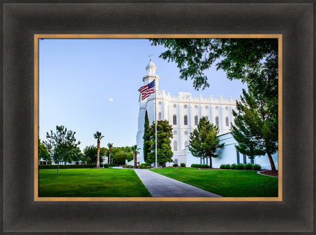 St George Temple - Pathway by Scott Jarvie