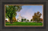 St George Temple - Green and Blue in Fall by Scott Jarvie