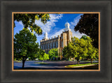 Logan Temple - Through the Trees by Scott Jarvie