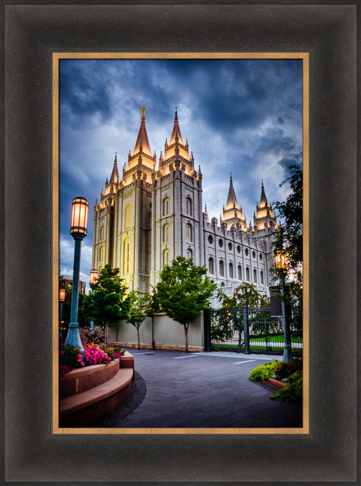 Salt Lake Temple - Evening by Scott Jarvie