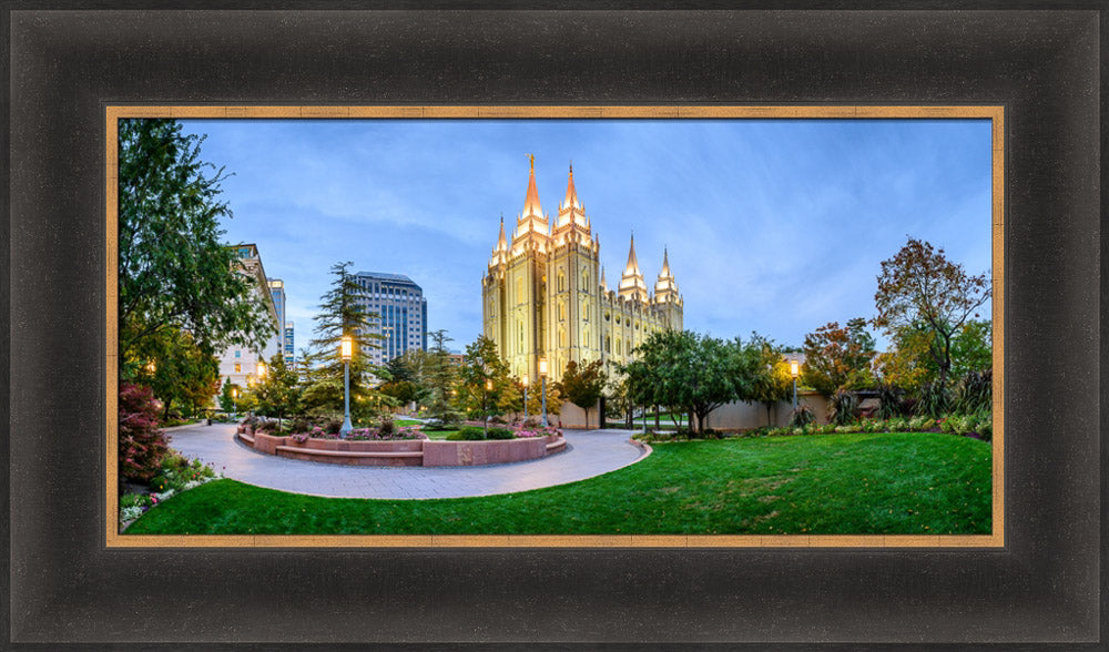 Salt Lake Temple - Summer Evening by Scott Jarvie