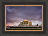 Cardston Temple - Purple Storm by Scott Jarvie