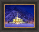 Provo Temple - Winter Morning by Scott Jarvie