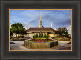 Boise Temple - Flowers by Scott Jarvie