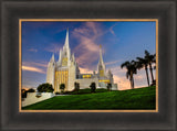 San Diego Temple - Sunset by Scott Jarvie