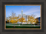 Mt Timpanogos Temple - Fall Trees by Scott Jarvie