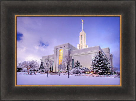 Mt Timpanogos Temple - After a Snowstorm by Scott Jarvie