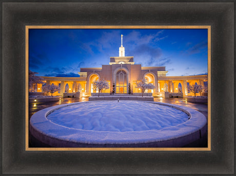 Mt Timpanogos Temple - In the Early Morning by Scott Jarvie