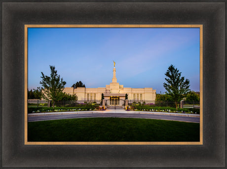 Spokane Temple - Gates by Scott Jarvie