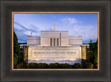 Spokane Temple - Sign by Scott Jarvie