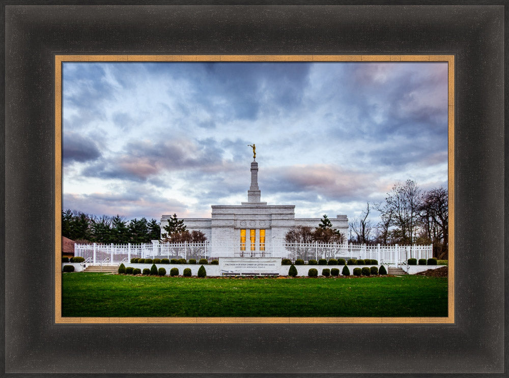 Louisville Temple - Sunset by Scott Jarvie