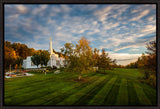 Palmyra Temple - From on High - framed giclee canvas