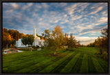 Palmyra Temple - From on High - framed giclee canvas