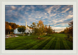 Palmyra Temple - From on High - framed giclee canvas