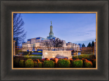 Medford Temple - Sign by Scott Jarvie