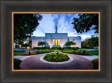 Medford Temple - Garden Circle by Scott Jarvie