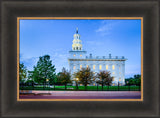 Nauvoo Temple - All Lit Up by Scott Jarvie