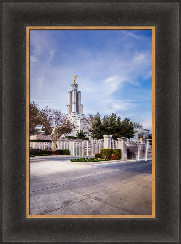 San Antonio Temple - From the Gates by Scott Jarvie