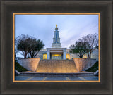 San Antonio Temple - Fountain from the Front by Scott Jarvie