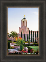 Newport Beach Temple - Vertical Vegitation by Scott Jarvie