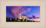 Rexburg Temple - Purple Clouds by Scott Jarvie