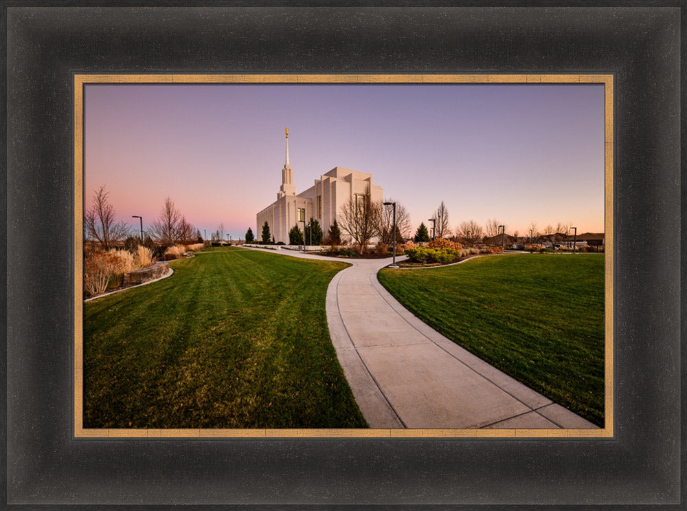 Twin Falls Temple - The Path to the Temple by Scott Jarvie