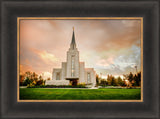 Vancouver Temple - Sunset by Scott Jarvie