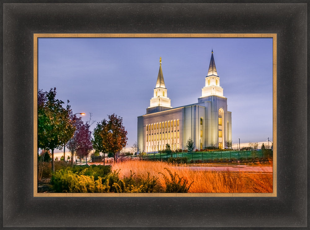 Kansas City Temple - Colorful Morning by Scott Jarvie