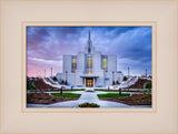 Calgary Temple - Purple Twilight by Scott Jarvie