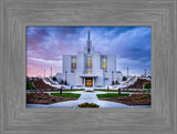 Calgary Temple - Purple Twilight by Scott Jarvie