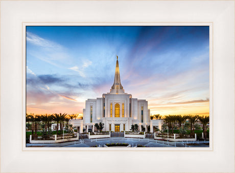 Gilbert Temple - Bright Sunset by Scott Jarvie