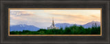 Payson Temple - Mountain Panorama by Scott Jarvie