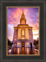 Philadephia Temple - - Sunset by Scott Jarvie