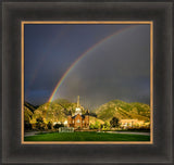 Provo City Center Temple - Double Rainbow by Scott Jarvie