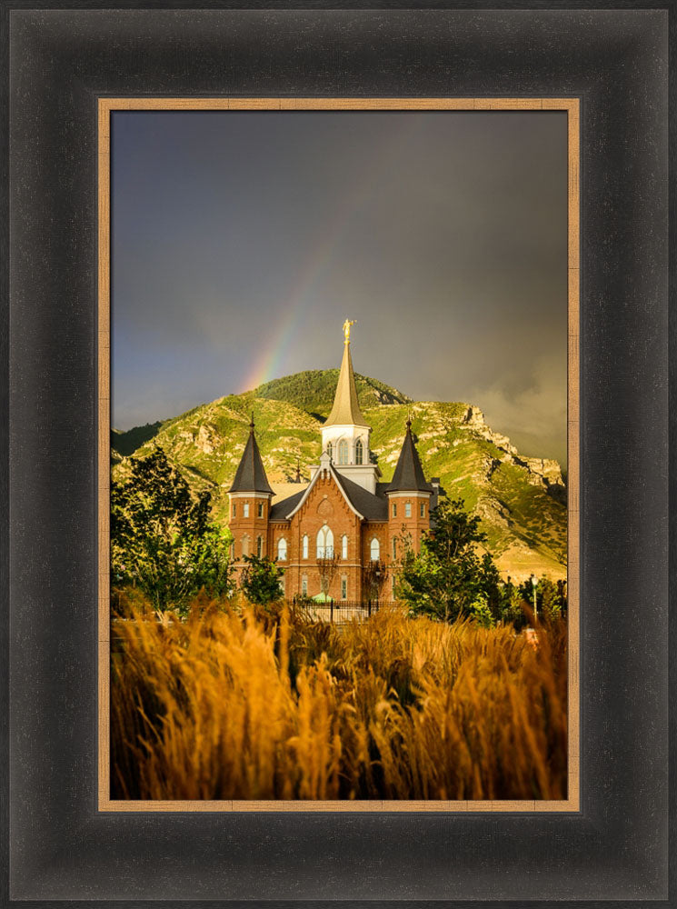 Provo City Center Temple - Golden Sunset by Scott Jarvie