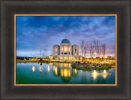 Meridian Temple - Blue Reflection by Scott Jarvie