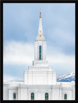 Orem Temple - Ascend - framed giclee canvas