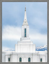 Orem Temple - Ascend - framed giclee canvas