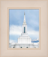 Orem Temple - Ascend - framed giclee canvas