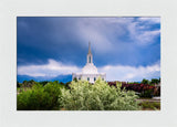 Orem Utah Temple  - Sanctuary - framed giclee canvas