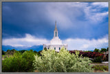 Orem Utah Temple  - Sanctuary - framed giclee canvas