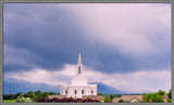 Orem Temple - Blessings - framed giclee canvas