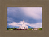 Orem Temple - Blessings - framed giclee canvas