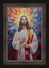 Eternal Illumination - framed giclee canvas