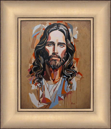 Abide With Me - framed giclee canvas