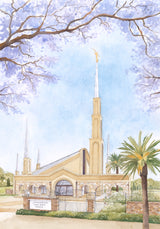 Johannesburg Temple by Anne Bradham