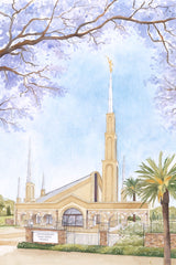 Johannesburg Temple by Anne Bradham