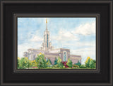 Mount Timpanogos Temple by Anne Bradham