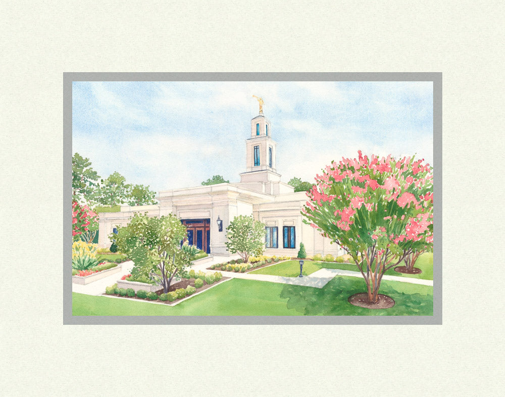 New Raleigh Temple by Anne Bradham